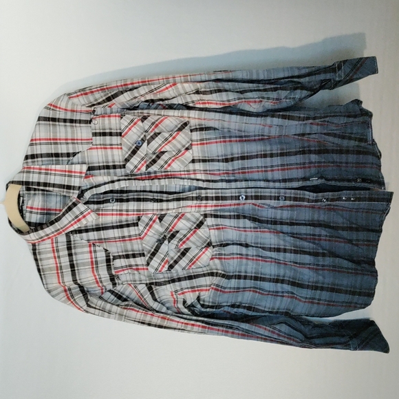 Rocawear long sleeve button down shirt xl - Picture 1 of 3
